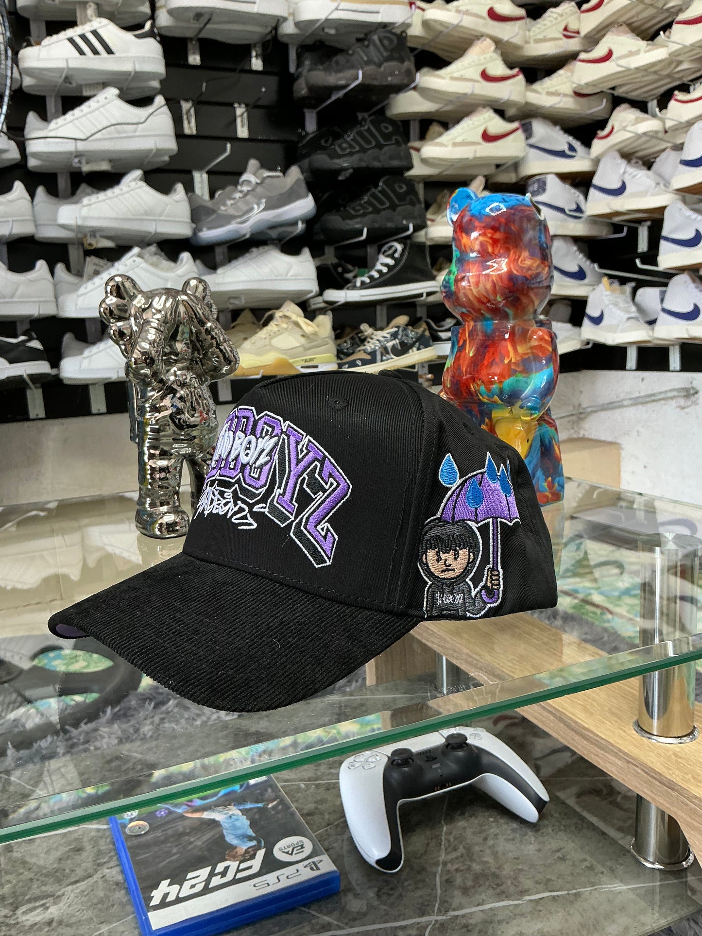 $B LLUVIA HAT - BLACK