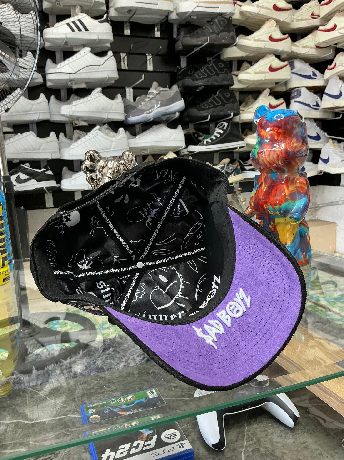 $B LLUVIA HAT - BLACK