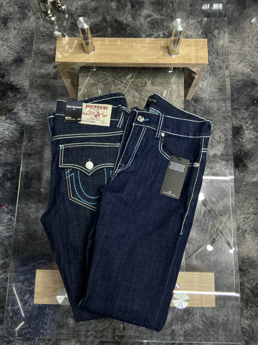 TRUE RELIGIÓN Pantalon azul marino
