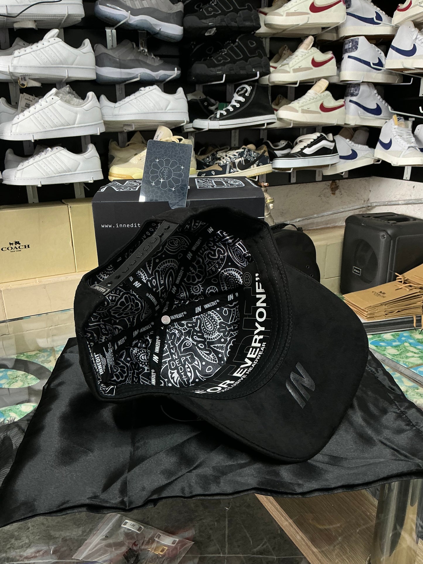 INEDIT CRYSTALS BLACK FULL SET