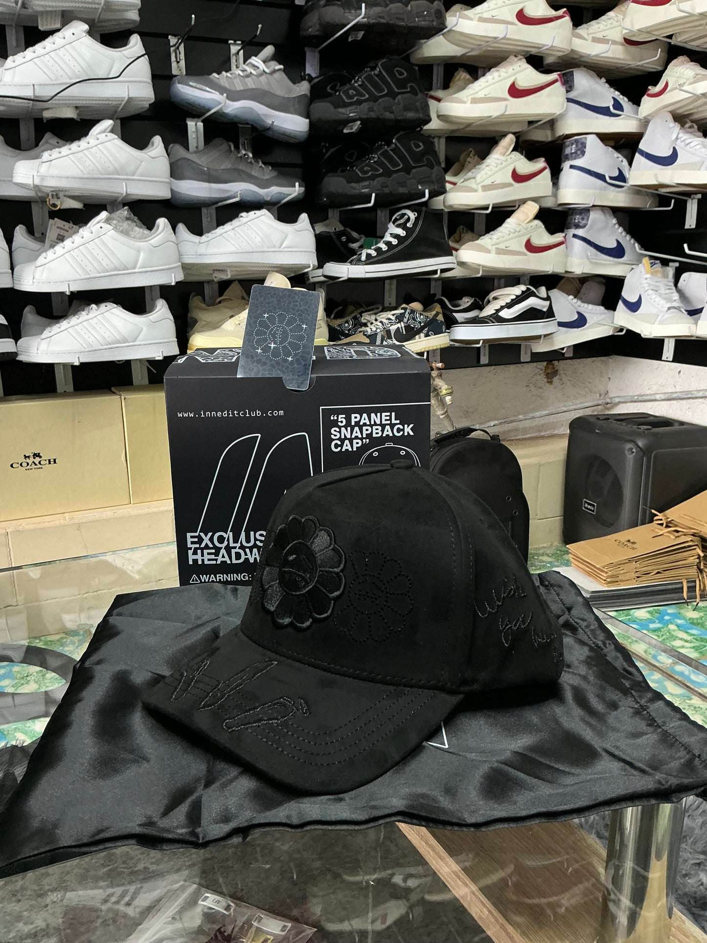 INEDIT CRYSTALS BLACK FULL SET