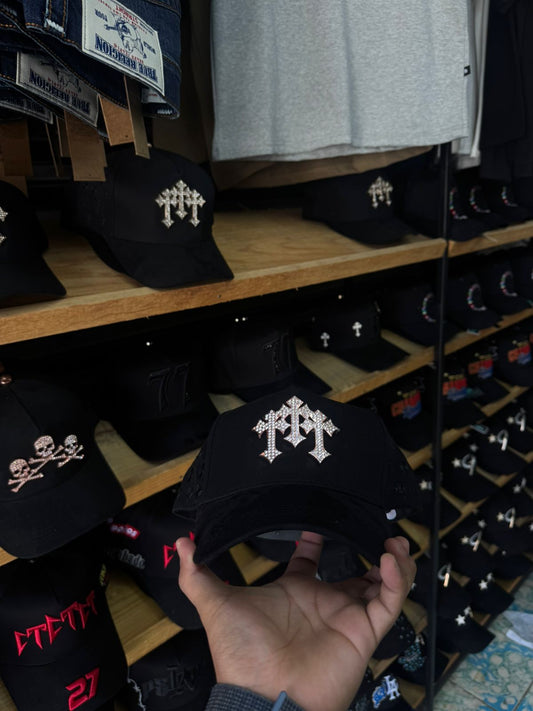 BARBAS HATS ROSE GOLD CHROME G5