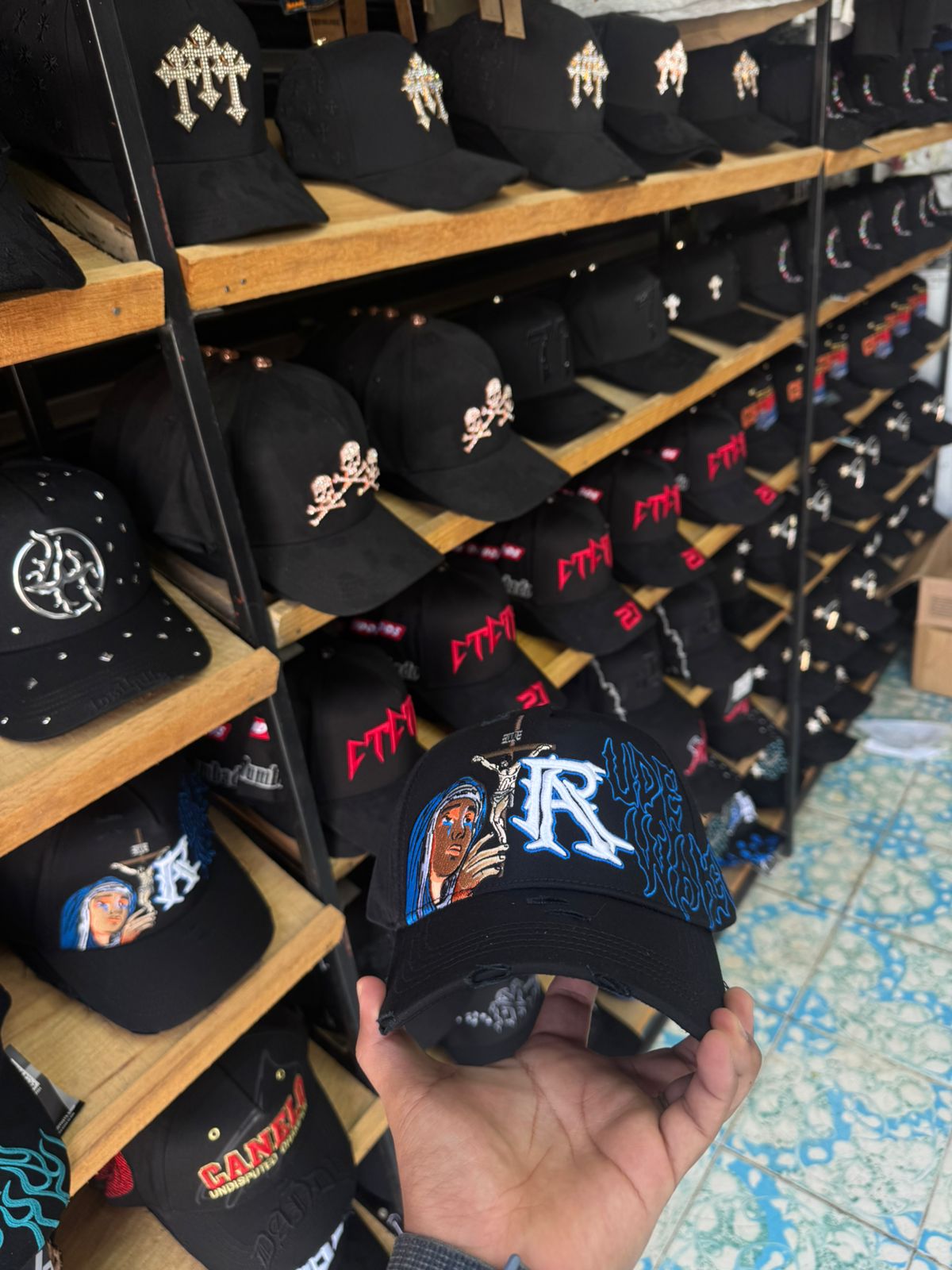 RUDEAWAKENINGS HATS  CRUCIFIXION G5