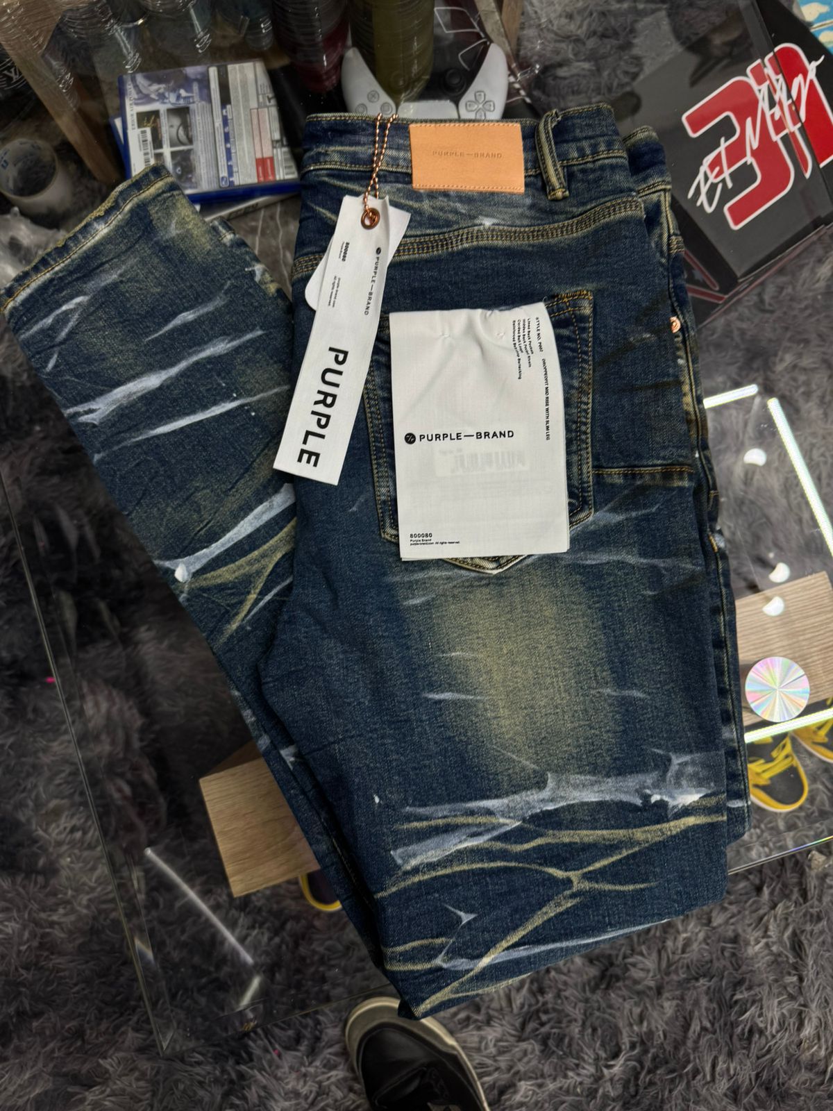 Pantalon Purple Pintura
