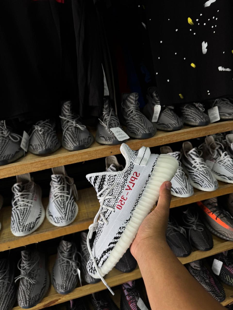 YEEZY BOOST ZEBRA